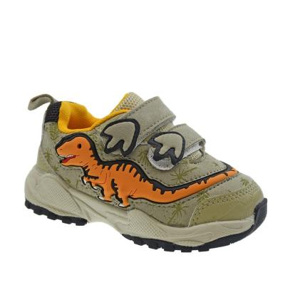 China Spring Anti-slippery Toddler Velociraptor Sports Toddler Dinosaur Style Casual Shoes For Little Kid for sale