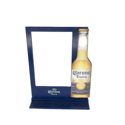 China Spirit Acrylic Shop Wine Rack Wine Rack KAIXIN Sign Supplies Beer AcrylicTable Vending Tents Drink Bottle Menu Holder Rack for sale