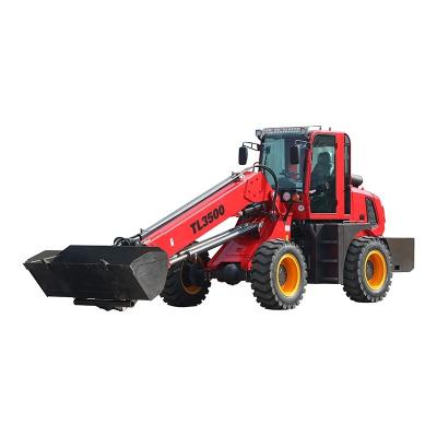 China China Huaya Hotels 2022 new 1.5 2 2.5 factory hot selling mini support loader boom wheel telescopic loader 3 ton for sale for sale