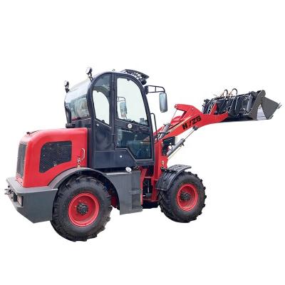 China Building material shops high quality HUAYA compact mimi wheel loader which is popular in Europe for sale