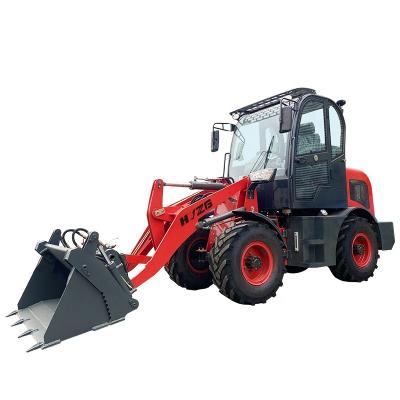 China Hot Selling Hotels Factory Mini Support Loader Wheel Loader In European Market for sale