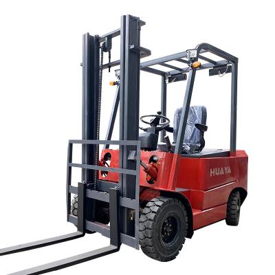 China Building material shops mini new Huaya electric forklift battery elevador truck price for sale