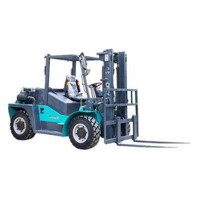 China Building material shops 3 3.5 ton 3ton 3.5ton 4x4 2 wd 2wd 4wd 4 wheel drive farm outdoor all off road rough terrain diesel forklift for sale for sale