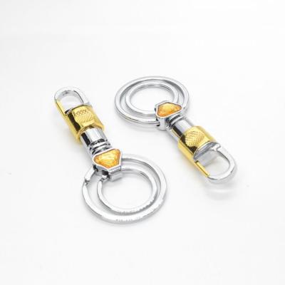 China Eco-Friendly Wholesale Zinc Alloy Metal Split Key Chain/Key Holder for sale