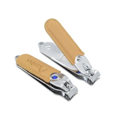 China Durable Gift Cover Man Use High Quality Leather Nail Clippers for sale