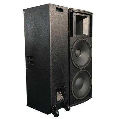 China New 15 Inch 3 Way Pro Dual Height Power Sound System Audio Box For Ballroom Performance BY-MS215 for sale