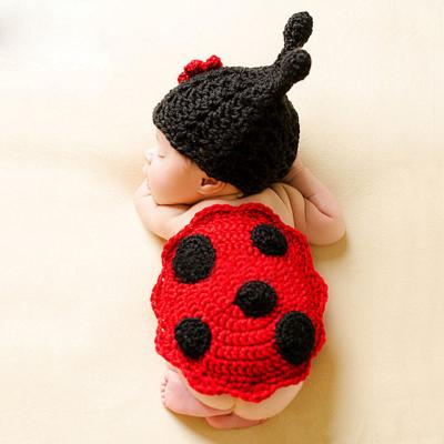 China Picture Photography Super Cute Handmade Newborn Prop 100% Newborn Infant Crochets Knit Baby Infant Photography Set for sale