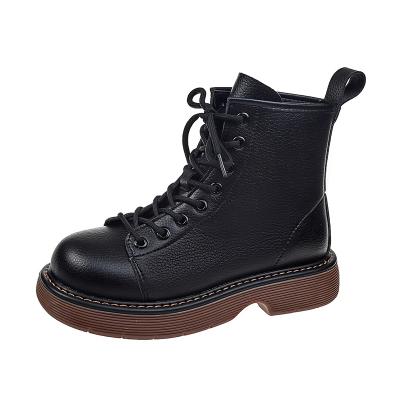 China New Fashion Trend Wholesales Plus Size Fashion Female Thick-soled Martin Boots Short Tube Women's Boot for sale