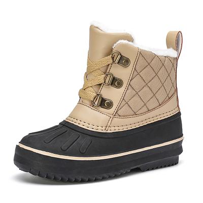 China Hot Sale Waterproof Winter Warm Children's Cotton Boots Boys Girls Duck Boots Comfortable Kids Snow Boots for sale