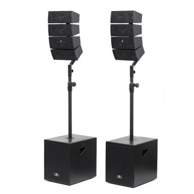 China No OEM Cabinet Home Theater High Quality Portable Professional Wireless Plastic Speaker System for sale