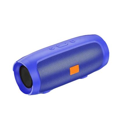 China No Card Bass Wireless Soundbar Loudspeaker FM High Fidelity Radio Supports New Tooth 2023 Portable Blue Column Stereo Speaker for sale