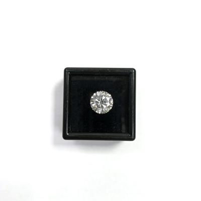 China 6.5mm White Color Loose Gemstone 1ct Fire GRA Color Set Or Certificate Round Shape Moissanite Diamond for sale