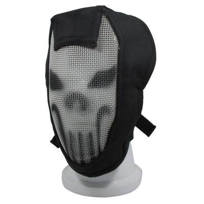 China Custom Airsoft Full Face Hunting Shooting Steel Net Mesh Fencing Mask for sale