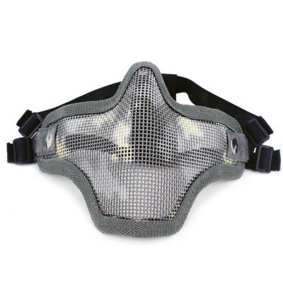 China factory direct sale bcp/cp/cf half-face half-face mesh v1 steel mesh airsoft steel half face mask steel mesh protective mask for sale