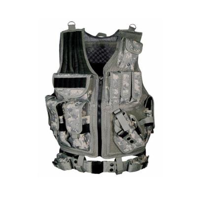 China Carrier Adult External Army Game CS Tactical Shooting Vest for sale