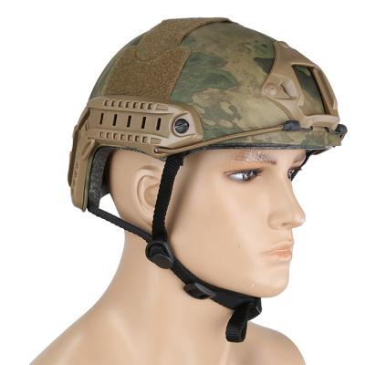 China China Manufacturer ABS Plastic PJ Goggles Camouflage Tactical FAST Lightweight Helmet For Airsfot for sale