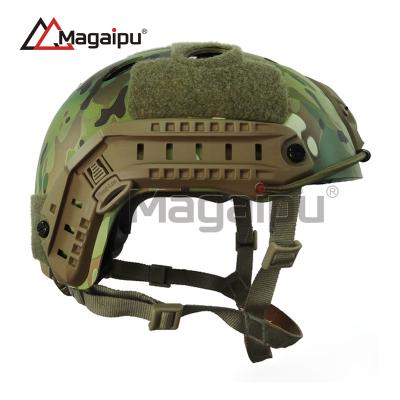 China Durable Safety Tactical Military ABS Helmet Outdoor Gaming Helmet Plastic Army Helmet With Mount for sale