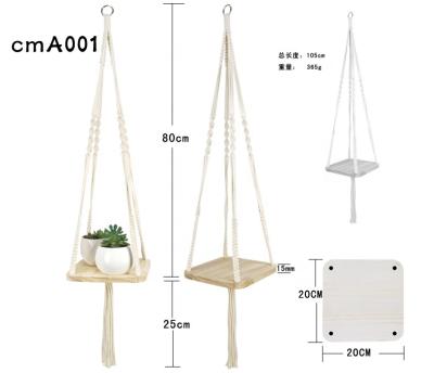 China Hot selling home shelf bluettek macrame wall hanging accessories Bohemia large BOHO home decor large with low price for sale