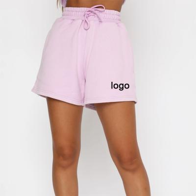 China Wholesale Custom Logo Available Women's Custom Logo Anti-Wrinkle Cotton Shorts Summer Shorts Gym Shorts à venda