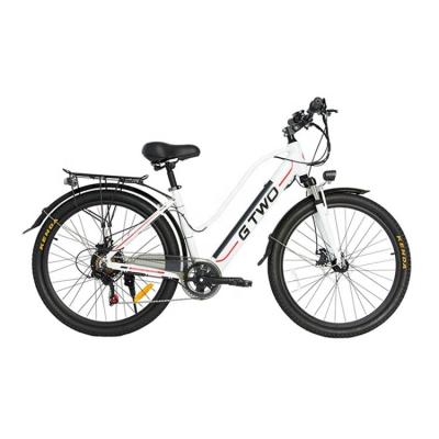 China Alloy Wholesale 9.6A 350W 48V City E 700C Aluminum Offroad Electric Bike for sale