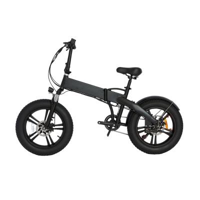 China Aluminum Alloy New Arrival 48V 9.6A Big Snow Tire Electric Bicycle In Guangdong for sale