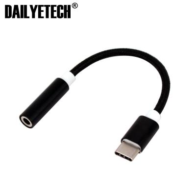 China Phone USB Type C to Audio Type-C AUX. 3.5MM Earphone Cable USB-C Male 3.5MM Jack Adapter 3.5 Converter For Earphone for sale