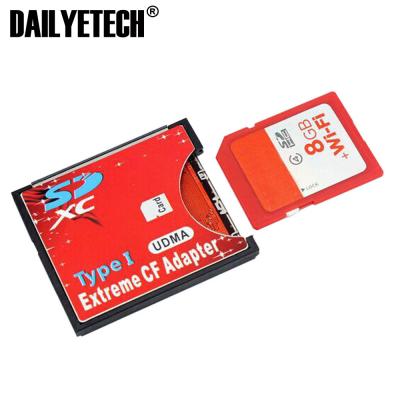 China Plastic SD To DAILYETECH Compact CF I Flash Memory Card Reader Adapter Type for sale