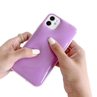 China Relaxing Jelly Candy Color Shockproof Phone Case for iphone 12 pro max for iphone 12 phone cover stress free for sale