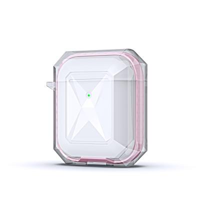 China For AirPods Case Transparent Clear Feeling TPU Crystal Earphone Case For AirPods Case Cover Device for sale