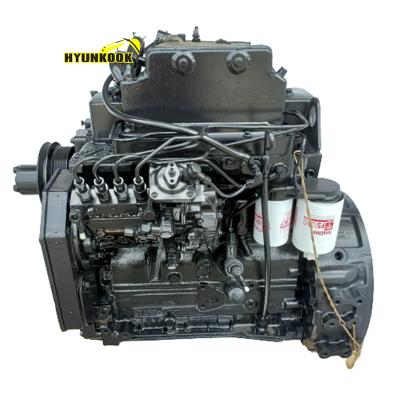 China Excavator hyunkook V3300 engine V3600 diesel engine complete assy V3600T for Kubota for sale