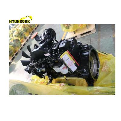 China Original HYUNKOOK 4BT EXCAVATOR diesel engine 4BTAA3.9-C110 factory price in hot sale for sale