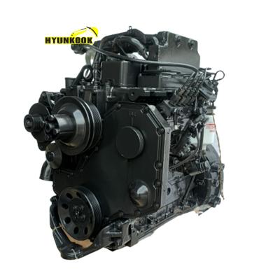 China EXCAVATOR Excavator Engine 99-194kw 2000-2500rpm 6 Cylinder Diesel Engine Water Cooled Assy QSB6.7 For Construction Machinery for sale