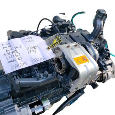 China ENGINE ENJINNERING ENGINE PC200-7 PC210-7 PC220-7 PC210-7K PC200-7K S6D102 S6D102E 6BT5.9 ENGINE ASSEMBLY MOTOR for sale