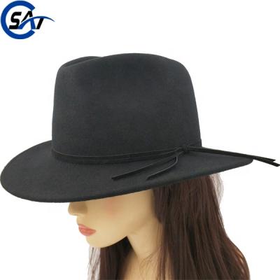 China 100% Felt Wool Felt Hat Fashion Style Wool Felt Hat Felted Hat for sale