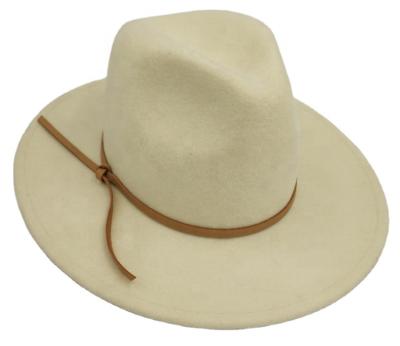 China Dobby wool felt kids fedora hat for sale