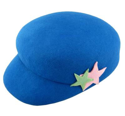 China Fashion Style JOINT Handmade Girl Felt Hat for sale