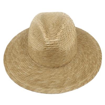 China 100% Palma Leaf Felted Hat Barred Hat For Kids for sale