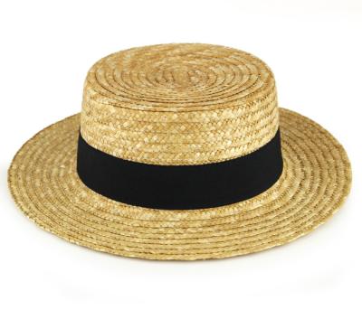 China 100% Verified Wheat Straw Straw Hat Hat for sale