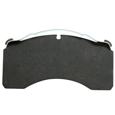 China Ssemimetallic WVA 29124 Front Brake Pads For Tractor Dump Trucks for sale