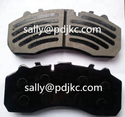 China 0064201020 semi-metallic truck cut-off pads for MAN truck for sale