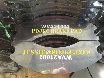 China Belaz WVA21002 Belaz Brake Pad for sale