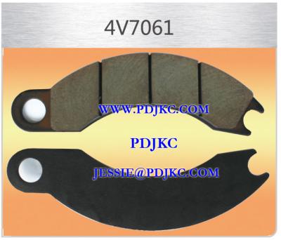 China 9C0566 9C0567 Semi-Metallic Brake Pad Set for sale