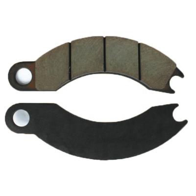 China Box Carton Pallet 4V7061 4V7062 AK1548 9C0566 9C0567 Construction Machinery Brake Pads for sale