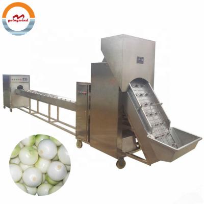 China Automatic commercial onion onion peeling and automatic industrial onion peeler and cutting machine onion peeler and cutter machinery cheap price for sale for sale