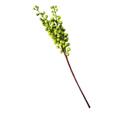 China Natural Touch Wedding Artificial Christmas Berry Fruits Decoration Branch Picks Party Flower for sale