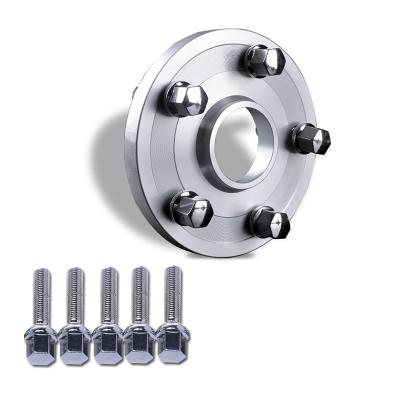 China AL6061/7075 T6 Aluminum EMBERS Forged Wheel Spacer Wheel Adapter 5x120 15mm Thread Aluminum Silver M12x1.5 Size 72.6mm for sale