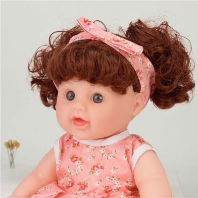 China Newest Cute 12 Inch Changeable Dress Baby Playing Lifelike Doll Vinyl Doll for sale