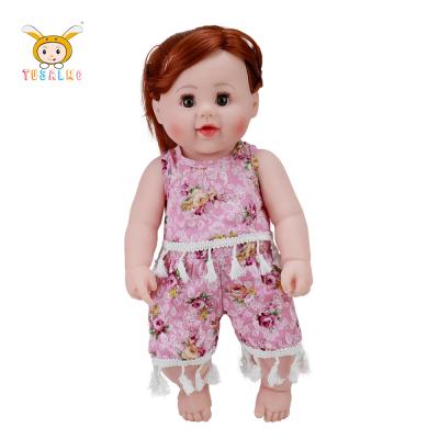 China Changeable Dressing Toys 2021 Wholesale Porcelain Vinyl Baby Dolls Girl Doll 18 Inch Lovely Cute Doll For Children for sale