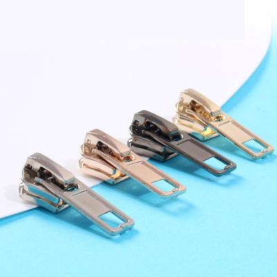 China Hot Sales Custom Woven Zipper Puller Hook Slider Waterproof Zippers Nickel Free For Indoor Kids for sale