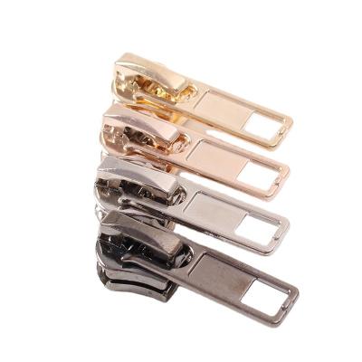 China High Quality Wholesale Creative Main Zipper Puller Zipper Slider Lock Slider Nickel Free Double Strap for sale